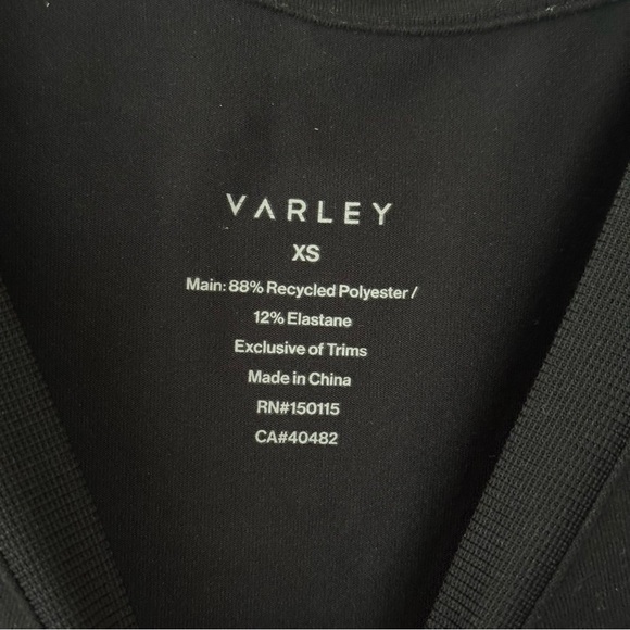 VARLEY Black Naples Shirt Dress - Picture 6 of 6